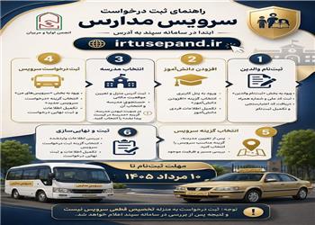 تمدید مهلت ثبتنام سرویس مدارس لرستان تا 10 مرداد